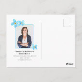 Vergeet me niet dat ik geen lente-marketing voor o briefkaart (Achterkant)