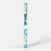 Vergeet me niet dat ik geen naadloos bloempatroon samsung galaxy hoesje (Rechterkant)