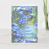 Vergeet me niet dat ik geen Sympathiekaart heb Kaart (Voorkant)