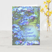 Vergeet me niet dat ik geen Sympathiekaart heb Kaart (Gele Bloem)