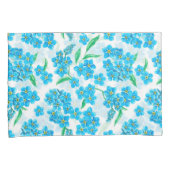 Vergeet me niet dat ik geen waterverf bloemen heb kussensloop (Voorkant-Rechts)