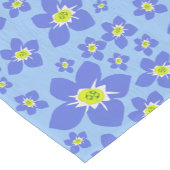 Vergeet me niet de Runner van de Lijst van het Ont Korte Tafelloper (Hoek)