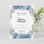 Vergeet-me-niet de Waterverf van de Bloemen Elegan Kaart (Staand voorkant)