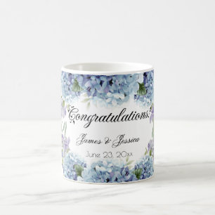 Vergeet-me-niet de Waterverf van de Bloemen Elegan Koffiemok