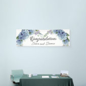 Vergeet-me-niet de Waterverf van de Bloemen Elegan Spandoek (Beurs)