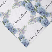 Vergeet-me-niet de Waterverf van de Bloemen Elegan Tissuepapier (Detail)