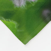 Vergeet me niet fleece deken (Hoek)