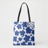 Vergeet me niet Floral Blue Tote Bag (Voorkant)