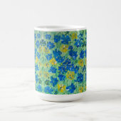 Vergeet-me-niet Floral Coffee Mok (Center)