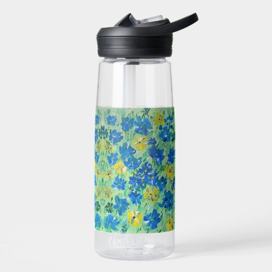 Vergeet-me-niet florale waterfles (Links)