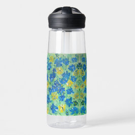 Vergeet-me-niet florale waterfles