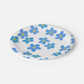 Vergeet me niet, geen Bord met blokpapier (Gekanteld)