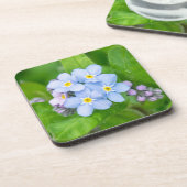 Vergeet me niet, hard plastic onderzetter (Linkerzijde)