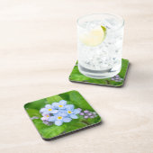 Vergeet me niet, hard plastic onderzetter (Rechterzijde)