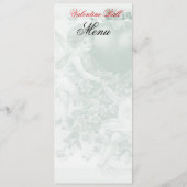 Vergeet me niet in het menu Valentijn (Achterkant)