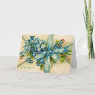 Vergeet me niet Kaart