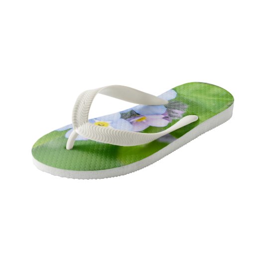 Vergeet me niet, Kinder Teenslippers (Schuin)