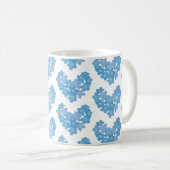 Vergeet me niet koffiemok (Voorkant rechts)