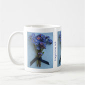 Vergeet me niet koffiemok (Links)