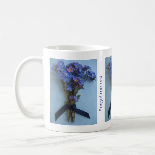 Vergeet me niet koffiemok (Links)