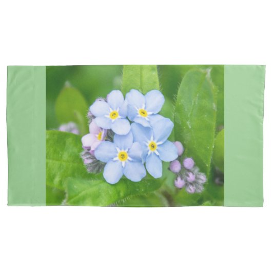 Vergeet me niet, kussensloop (Voorkant-Links)