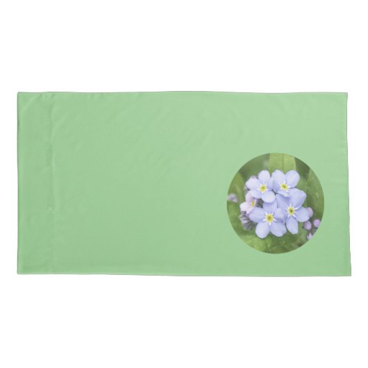 Vergeet me niet, kussensloop (Achterkant-Links)