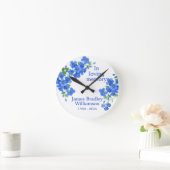 Vergeet me niet Memorial Keepslag Ronde Klok (Huis)