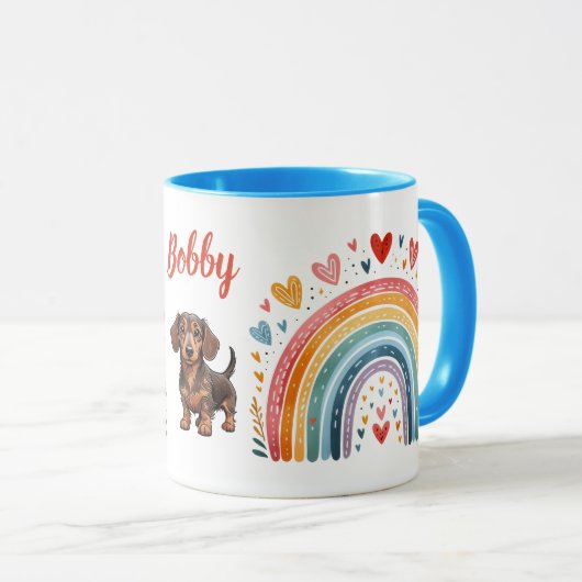 Vergeet-me-niet Memorial Mok Rainbow Bridge (Voorkant rechts)