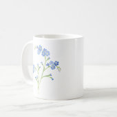 Vergeet-me-niet Mok (Voorkant links)