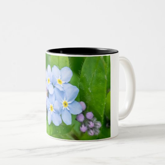 Vergeet me niet, Mok (Voorkant rechts)