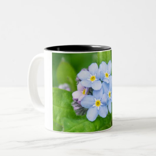 Vergeet me niet, Mok (Voorkant links)