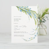 Vergeet-me-niet morgen na uitnodiging (Staand voorkant)