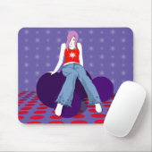 "Vergeet me niet" Mousepad Muismat (Met muis)
