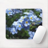 Vergeet-me-niet Muismat (Met muis)