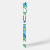 Vergeet me niet naadloos patroon Case-Mate iPhone case (Achterkant / Rechts)