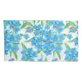 Vergeet me niet naadloos patroon kussensloop (Achterkant-Rechts)