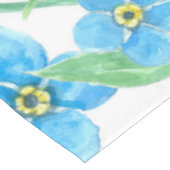 Vergeet me niet naadloos patroon tafelkleed (Gekanteld)