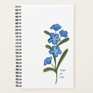 Vergeet me niet, niet Flower Planner