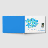 Vergeet me niet, niet geschilderde bloem cluster | gastenboek (Volledig)