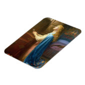 'Vergeet me niet' (olie op doek) Magneet (Linkerzijde)