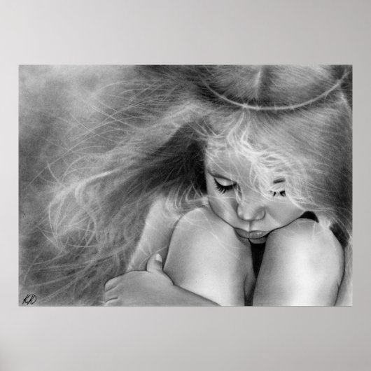 Vergeet me niet om geen engel af te drukken/te pos poster (Voorkant)