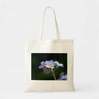 vergeet me niet om niet te bloeien tote bag