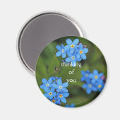 Vergeet me niet om te denken aan jou. magneet (Voorkant / Achterkant)