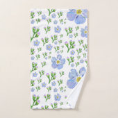 Vergeet me niet om te ontwerpen bad handdoek (Handdoek)