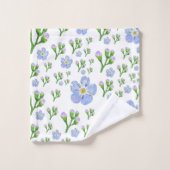 Vergeet me niet om te ontwerpen bad handdoek (Wasdoekje)