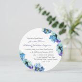  Vergeet me niet om te trouwen Kaart (Staand voorkant)