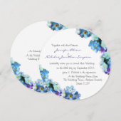  Vergeet me niet om te trouwen Kaart (Voorkant / Achterkant)