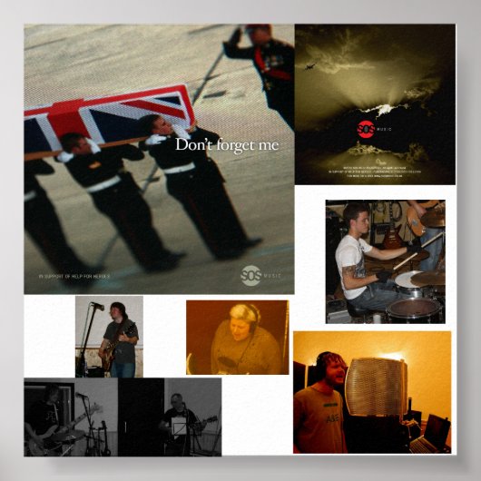 Vergeet me niet poster (Voorkant)