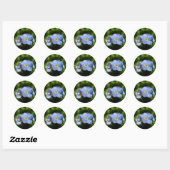Vergeet me niet ronde sticker (Vel)