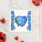 Vergeet me niet servet (Insitu)